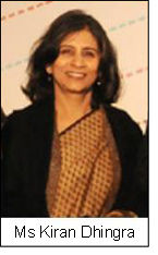 Ms Kiran Dhingra 