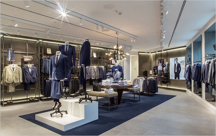 A view of new Mango store in Milan
