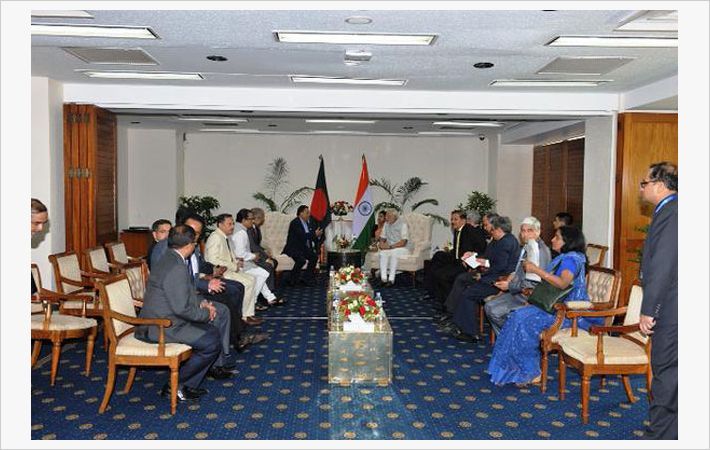 Modi with presidents of leading chambers in Bangladesh/C: PIB
