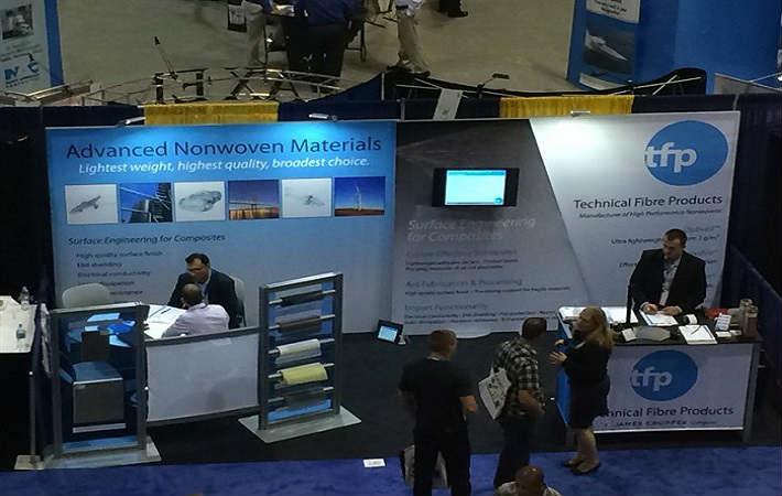 TFP to exhibit advanced nonwovens at Sampe Long Beach