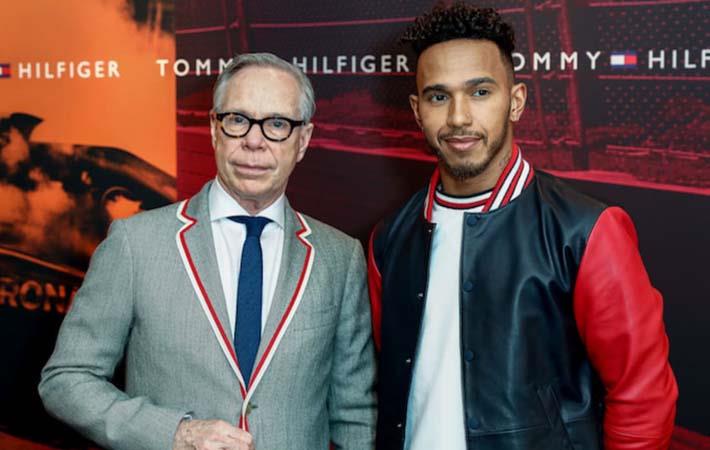 sjækel metodologi svar Lewis Hamilton is brand ambassador of Tommy Hilfiger