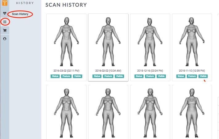 Fit 3D Body Scan
