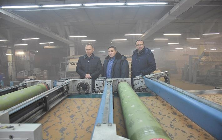 A view of the new fabric manufacturing unit. Pic: Textile-Kontakt