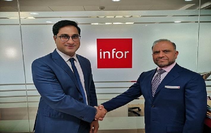 Vibhu Kapoor, Director of Channel Sales, IMEA, Infor (left) and Shiv Kaushik, CEO, ICCG; Courtesy: Infor