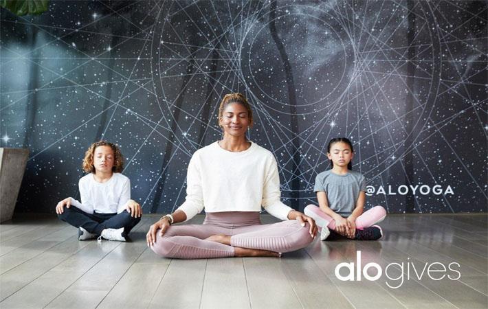 Alo Yoga takes yoga, meditation to 2 million kids