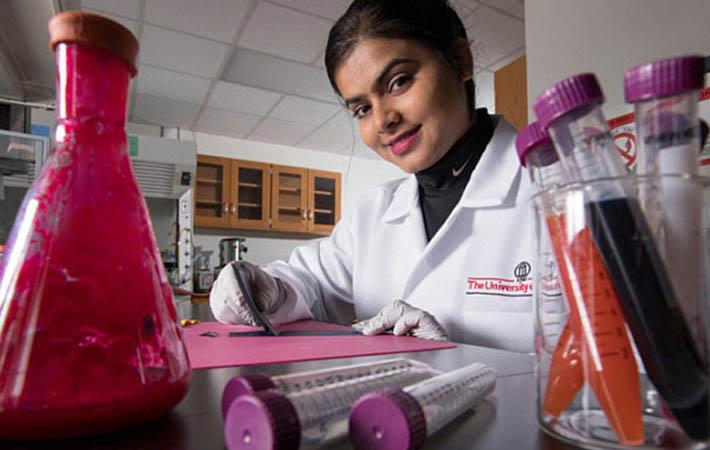 Anuradhi Liyanapathiranage is a Ph.D. candidate in the College of Family and Consumer Sciences./Pic: Nancy Evelyn/UGA