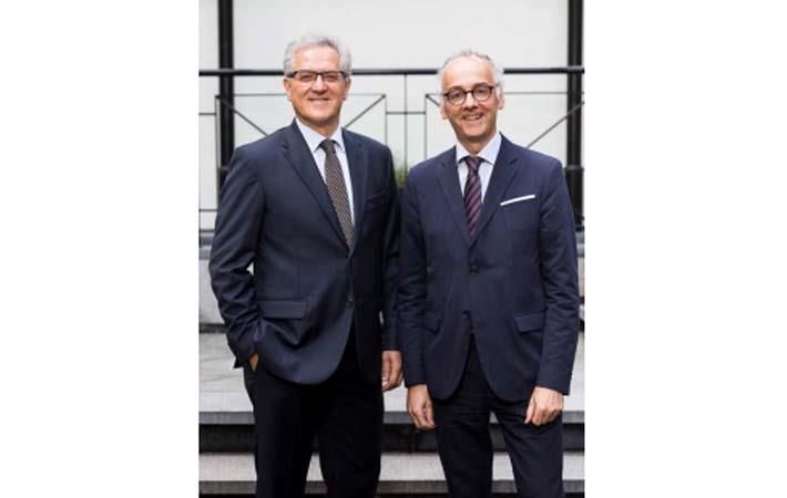 Alberto Paccanelli, EURATEX President for the years 2019-2020, and Dirk Vantyghem, EURATEX Director General/Pic: Euratex