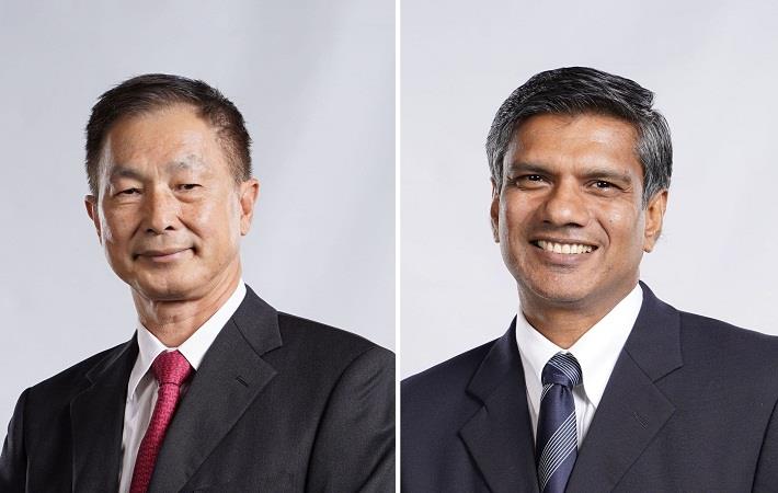 Bill Lam, Chairman; Shrihan Perara, CEO; Pic: Teejay Lanka