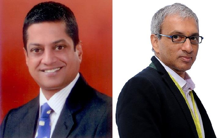 Ashwin Chandran (left) and Ravi Sam. Pic: SIMA