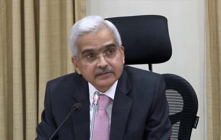 RBI Governor Shaktikanta Das speaking at the Fifth Bi-Monthly Monetary Policy Press Conference 2019-20 on December 05, 2019. Pic: Youtube/RBI