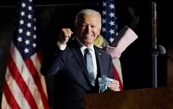 US President-elect Joe Biden. Pic: Stratos Brilakis / Shutterstock.com