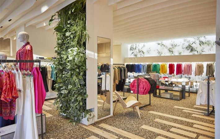Italian fashion brand UCB debuts new, highly sustainable store concept ...