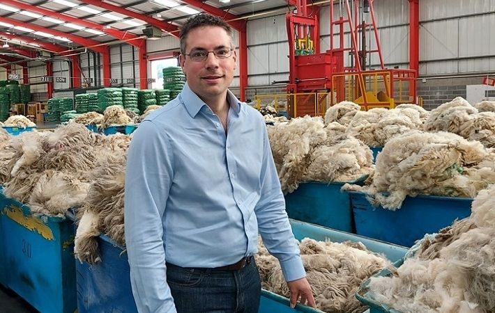 Andrew Hogley, CEO, British Wool. Pic: British Wool