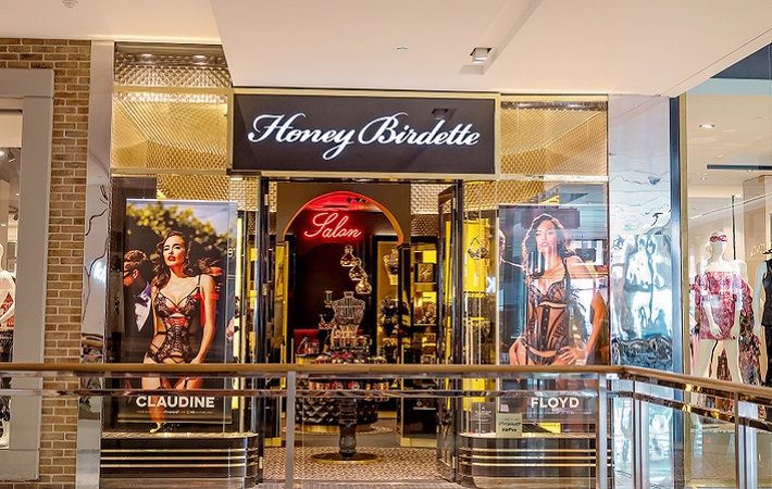 Luxury lingerie retailer Honey Birdette opens at Westfield Garden