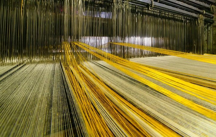 Textile weaving. Pic: HP Koch