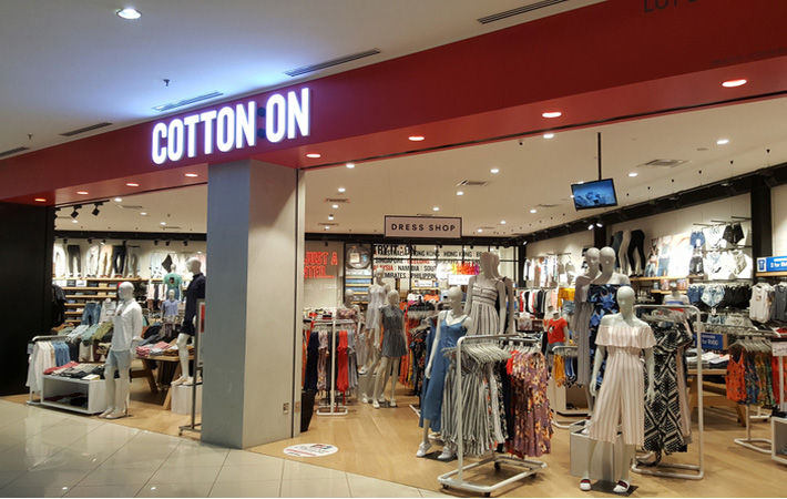 Australia's largest clothing retailer Cotton On store and logo seen in Hong  Kong Stock Photo - Alamy