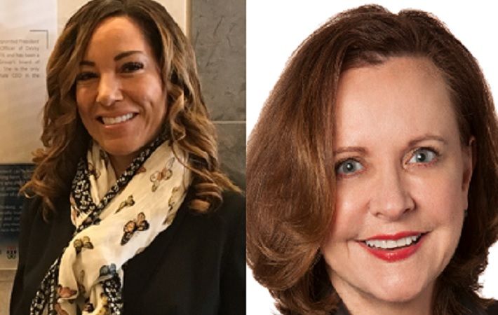 L- Lisa Warner Wardell, R- Patti H. Ongman Pic: Twitter & Business Wire 