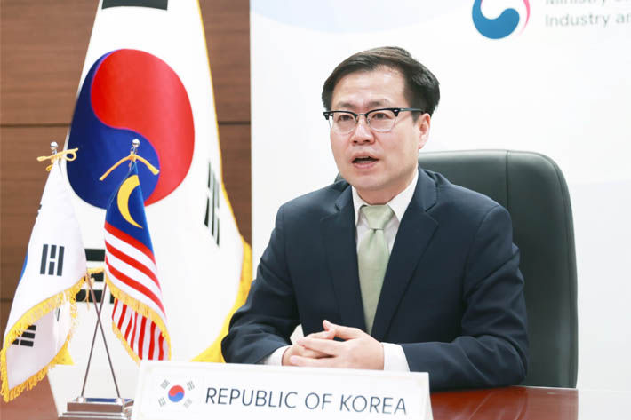 Trade Minister Yeo Han-koo. Pic: Han-koo Yeo Ministry of Trade, Industry and Energy/Twitter