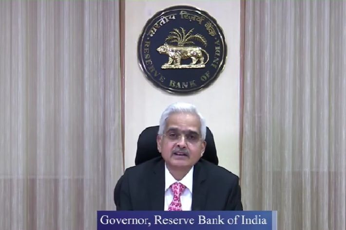 RBI Governor Shaktikanta Das giving a statement after the MPC decision was announced on May 4, 2022. Pic: youtube/RBI