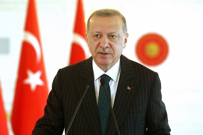 Turkiye President Recep Tayyip Erdogan. Pic: Mr. Claret Red / Shutterstock.com