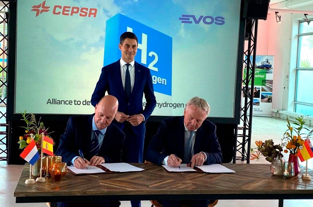 Spanish company Cepsa & Evos collaborate on green hydrogen storage