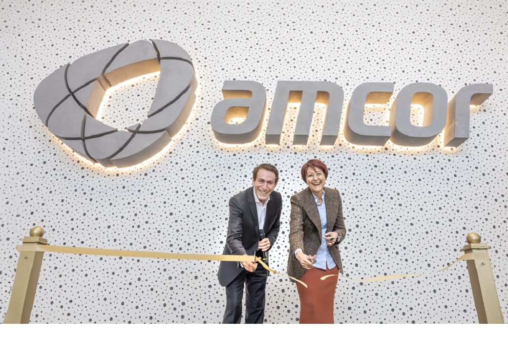 Amcor launches new packaging innovation hub in Belgium