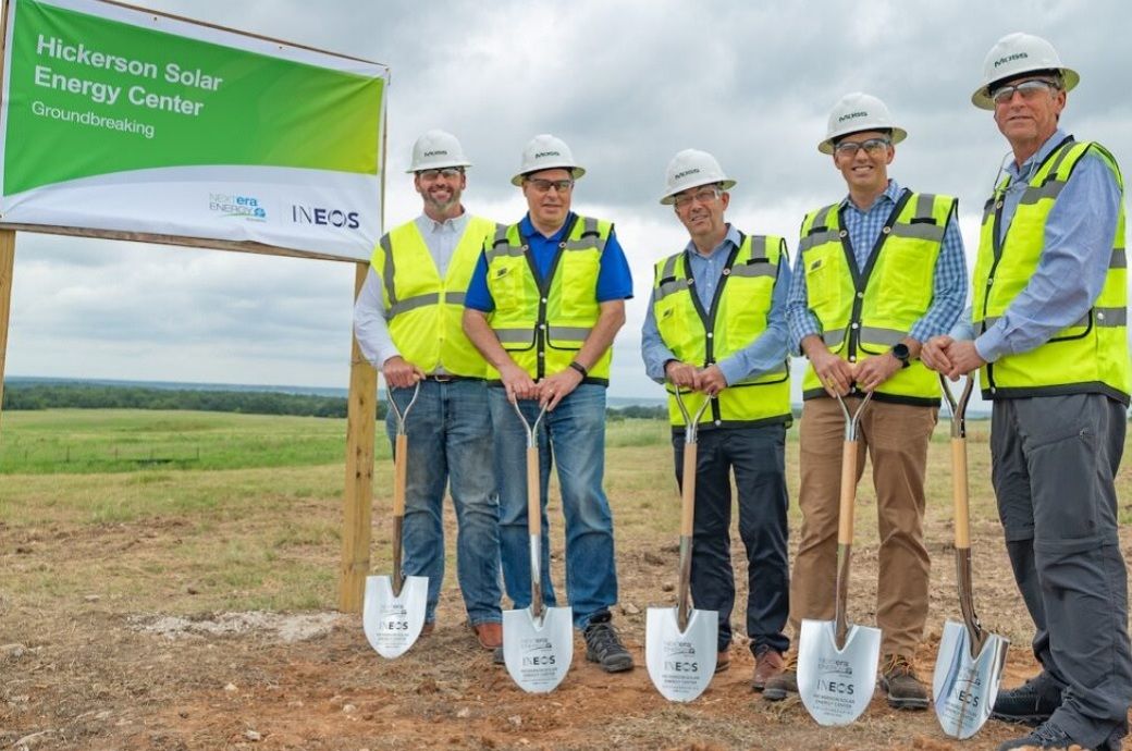 INEOS & NextEra break ground on Texas solar facility
