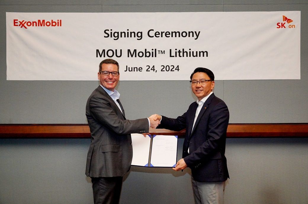 SK On seals lithium deal with ExxonMobil for Arkansas supply