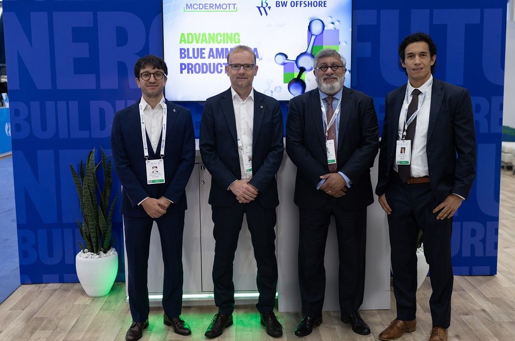  US' McDermott & BW Offshore team up for blue ammonia production
