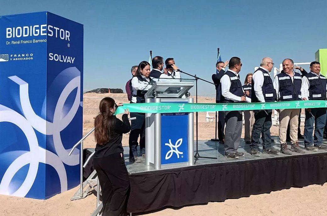  Solvay inaugurates biomethane biodigester in Mexico