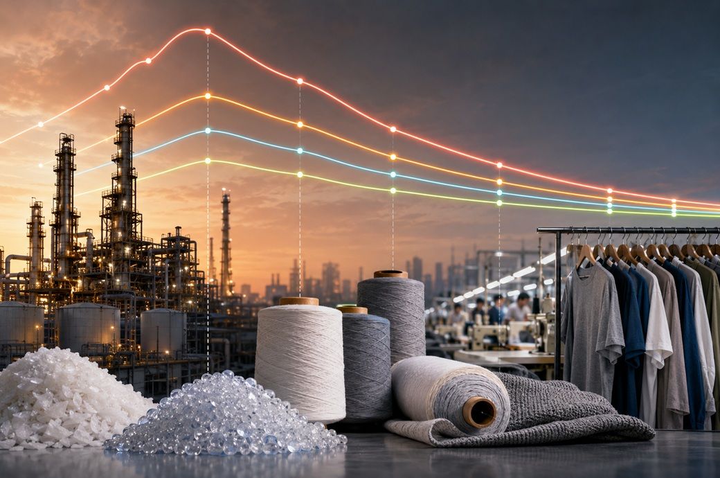 Polyester Value Chain Crude oil volatility reprices India's polyester textile chain in 2026 ...