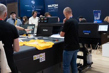 Brother showcases next-generation DTG & DTF solutions at FESPA