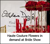 Haute Couture Flowers in demand at Bride Show
