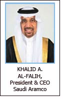 KHALID A. AL-FALIH, President & CEO Saudi Aramco 
