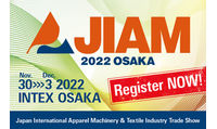 JIAM - Japan international apparel machinery & textile industry trade show