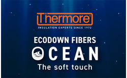Ecodown Fibers Ocean by Thermore|Embrace the Softness, Crafted from Ocean-Bound Plastics|Learn More