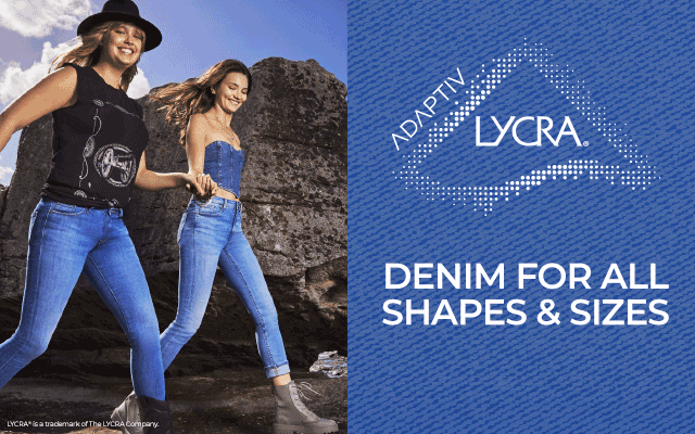 Adaptive comfort for every move with LYCRA® | Learn More