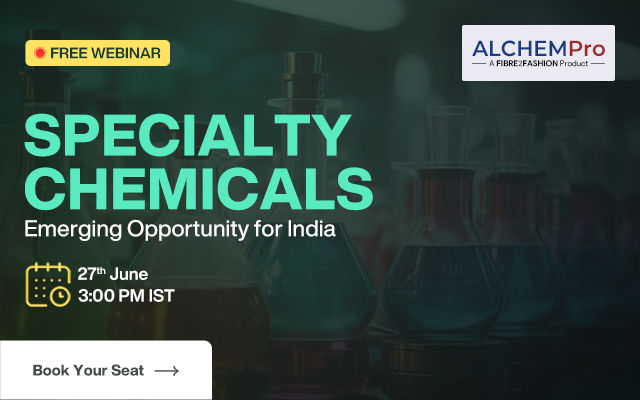 FREE Webinar on Specialty Chemicals – Emerging Opportunity for India | Register Now