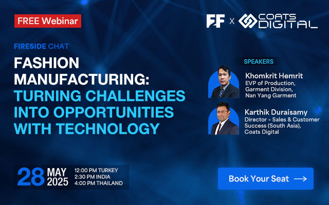 FREE Webinar on How Fashion Manufacturing Turning Challenges Into Opportunities With Technology | Register Now