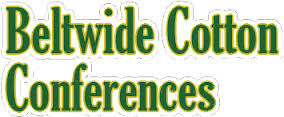 Beltwide Cotton Conferences 2017