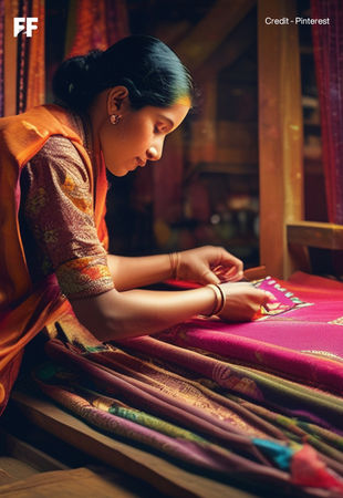 How to Spot an Authentic Baluchari Saree 