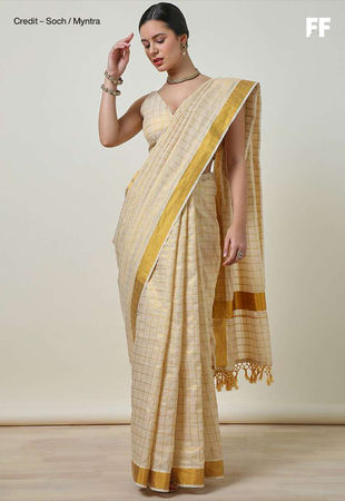 Bridal Bliss in Kasavu