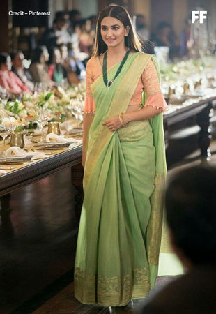 Suit Up? How About Saree Up